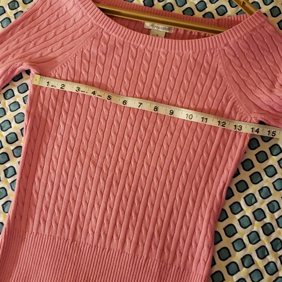 AEROPOSTALE ribbed long Sleeve size med - Picture 6 of 9